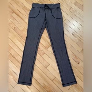 Lululemon Skinny Wills herringbone pants.  Size 10
